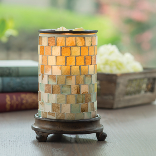 Candle Warmers Sea Glass Illumination Fragrance Warmer